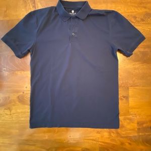 DENNIS Uniform Adult Medium polo shirts Navy blue